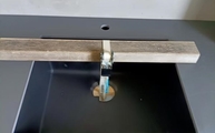Micron Dekton Arbeitsplatte mit Unterbauspüle
