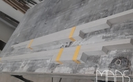 Produktion - Royal Reef Silestone Wischleisten