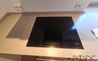 Royal Reef Silestone Arbeitsplatte mit Ceranfeld
