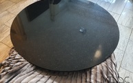 Lieferung der runden Star Galaxy Granit Tischplatte 