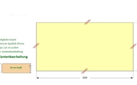 CAD Zeichnung der Granit Tischplatte