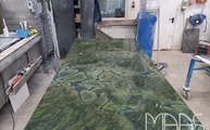 Produktion - Vitoria Regia Granit Tischplatte in 2 cm