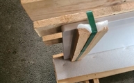 Silestoneplatte White Storm in 2 cm Stärke
