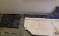 Granit Anden Phyllit Kaminabdeckung mit satinierter Oberfläche und 2,0 cm Plattenstärke