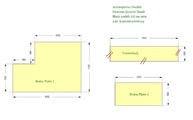 Zeichnung deBodenplatten und Fensterbank