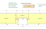 CAD Zeichnung der Outdoor Küche in Neuenhagen bei Berlin