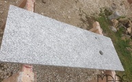 Blanco Estrella Granit Waschtischplatte in Deining bei Neumarkt in der Oberpfalz geliefert