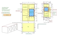 CAD Zeichnung der Küche in Neumünster