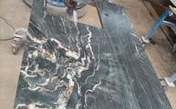 Produktion - Belvedere Granit Arbeitsplatte mit Ausschnitten