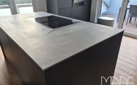 Concrete Grey Infinity Arbeitsplatte in 1,2 cm Stärke