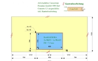 CAD Zeichnung der Kücheninsel in Neuwied