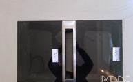 4004 Raw Concrete Caesarstone Arbeitsplatte mit Ceranfeld