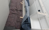 Lieferung in Niederkassel des Dekton Waschtischs Kairos
