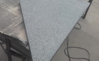 Produktion - Granit Treppe Padang Dunkelgrau TG 36 mit Schrägschnitt