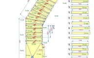 CAD Zeichnung der Kellertreppe in Niederzier