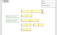 CAD Zeichnung der Schiefer Fensterbänke