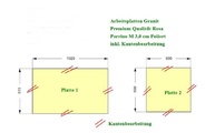 CAD Zeichnung der Granit Arbeitsplatten