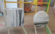 Marmor Zebrino mit polierter Oberfläche und 2,0 cm Stärke