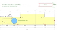 CAD Zeichnung der zwei Dektonplatten