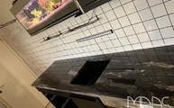 Montage in Overath der Agatha Granit Arbeitsplatte