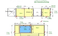 Zeichnung der IKEA Küche in Pfaffenhofen an der Ilm