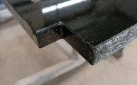 Produktion - Polierte Porto Branco Scuro Granit Arbeitsplatte