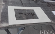 Produktion - Marmor Waschtischplatte Miros Typ Myrddin