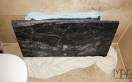 Granit Waschtischplatten Pretoria in Potsdam geliefert