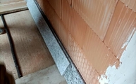 Lieferung der Granit Fensterbänke Blossom White in Puchheim