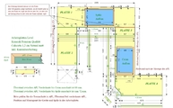 CAD Zeichnung der Küche in Pulheim