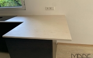 Montage der Danae Dekton Arbeitsplatte