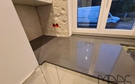 Marengo Silestone Arbeitsplatte mit Ausklinkung