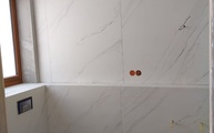 Badezimmer in Ratingen mit Dekton Platten 