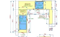 Zeichnung der Silestone Arbeitsplatten