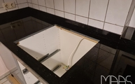 Star Galaxy Granit Arbeitsplatte mit Ausschnitt