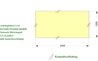 CAD Zeichnung der Level Tischplatte