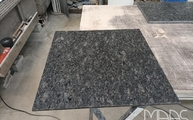 Produktion - Zwei Granitplatten Steel Grey