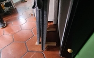Lieferung der Granitplatten Steel Grey in Rheinbach