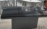 Produktion - Nero Assoluto India Granit Tischplatte in 2 cm 