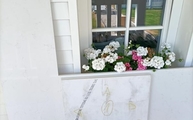 Lieferung in Rostock der 5141 Frosty Carina Caesarstone Arbeitsplatten