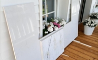 Lieferung der 5141 Frosty Carina Caesarstone Arbeitsplatten in Rostock