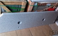 Granit Waschtischplatten Padang Cristallo TG 34 in Binz bei Rügen geliefert