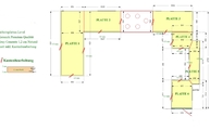 CAD Zeichnung der Küche in Ruppichteroth