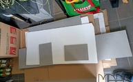 Lieferung der Grey Concrete Level Keramik Rückwände