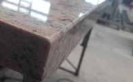 Produktion - Poilierte Ivory Brown Granit Arbeitsplatte