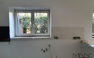 Aufmaß für die Granit Rückwände und Fensterbänke 