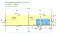 Zeichnung der Silestone Arbeitsplatten