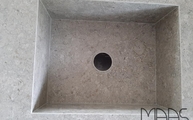Dekton VK03 Grigio Arbeitsplatte und Spüle