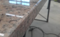 Produktion - Millennium Cream Granit Arbeitsplatte in 2 cm