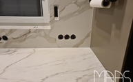 Morpheus Dekton Arbeitsplatte und Rückwand